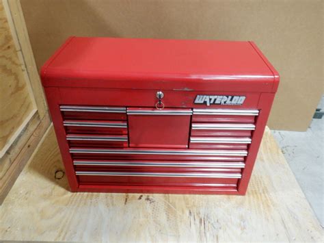 waterloo metal 2 drawer bench top tool box|Amazon.com: Waterloo Tool Boxes.